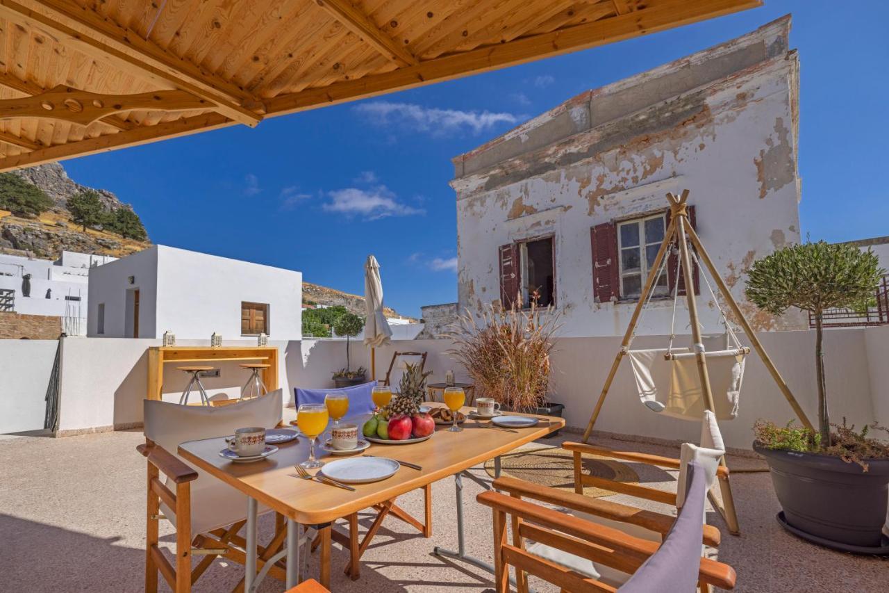 Filigrana Villa Lindos エクステリア 写真